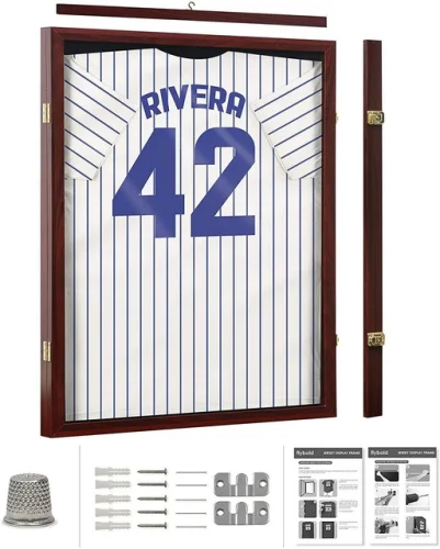 PRO UV Jersey Display Frame Shadow Box Lockable Wall Mount Football 2026 FIFA