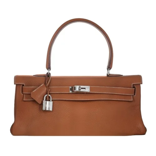 Hermes Clemence Kelly Shoulder 42 Gold