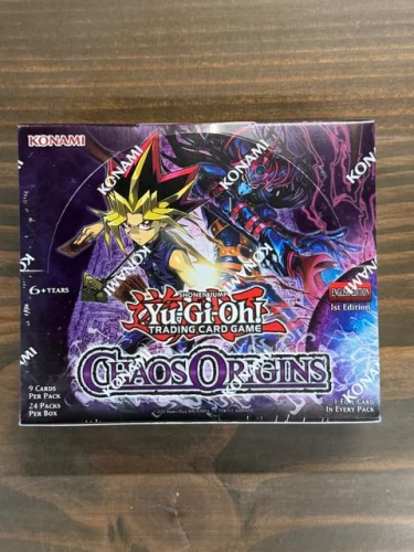 Yugioh Chaos Origins Booster Box 1st Edition Factory Sealed