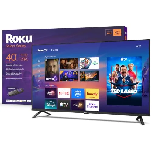Roku 40-Inch Select Series Smart TV 2026-1080p Full HD TV - RokuTV