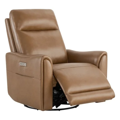 CHITA Power Recliner Chairs Swivel Rocker Recliner Chair with Charging Ports