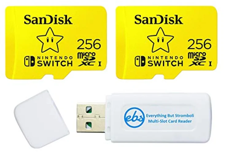 SanDisk MicroSD 256GB Memory Card (2 Pack) for Nintendo Switch OLED Model
