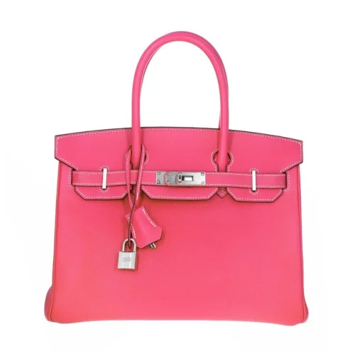 Hermes Epsom Birkin 30 Rose Tyrien