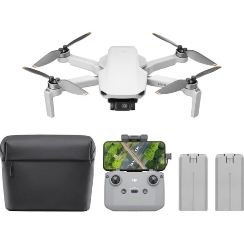 DJI DJI Mini 4K Camera Drone Combo (62-min) With Case and Extra Battery - Open B