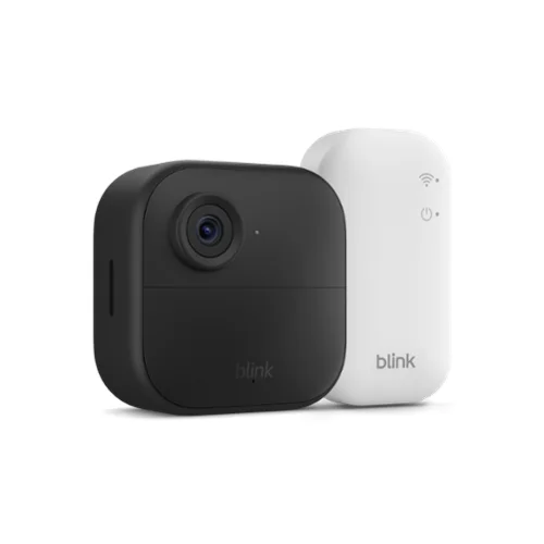 Blink - Outdoor 4 &ndash; Wireless smart security camera, two-year battery life, 1080p HD. Sync Module Core included &ndash; 1 Camera - Black