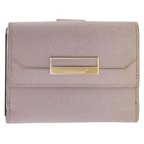 New Montblanc Sartorial Large 4cc Taupe Leather Wallet 114596
