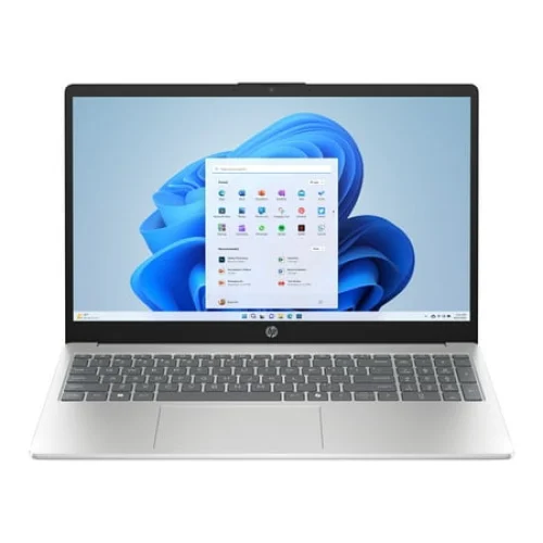 HP 15.6 inch Win 11 Laptop Intel Processor N200 4GB RAM 128GB UFS Silver (12-mo. Microsoft 365 incl.)