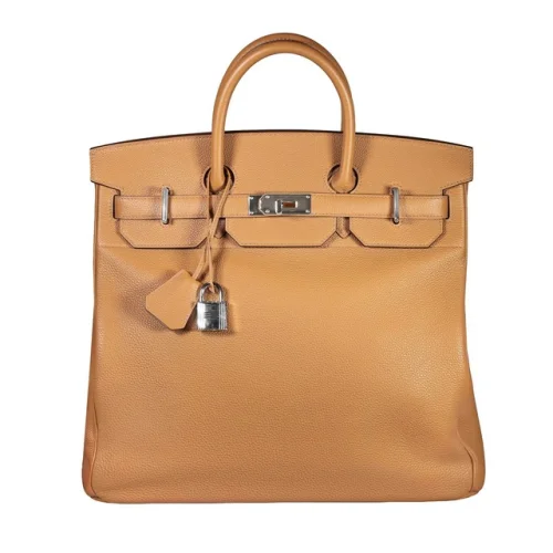 Hermes Togo HAC Birkin 40 Biscuit