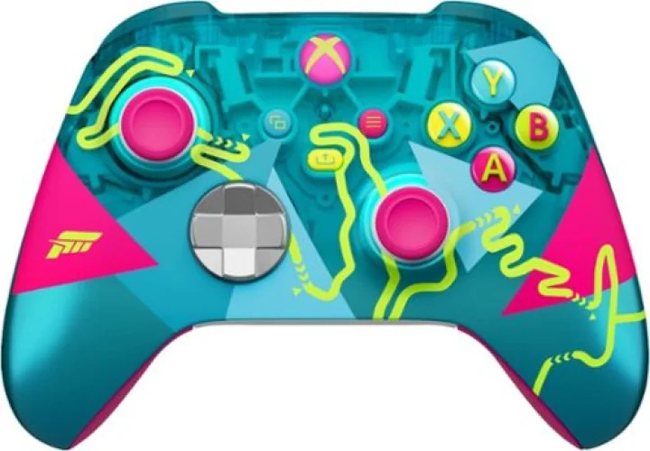 Microsoft - XBOX Wireless Controller &ndash; Forza Horizon 6 Limited Edition &ndash; XBOX Series X|S, XBOX One, PCs, and Cloud-Enabled Devices - Multicolor