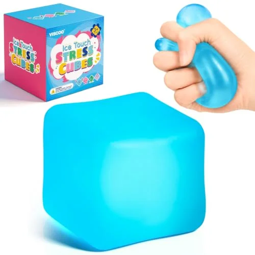 VISCOO 1 Pack Stress Cube, Slow Rising Cube Squishy for Stress Relief