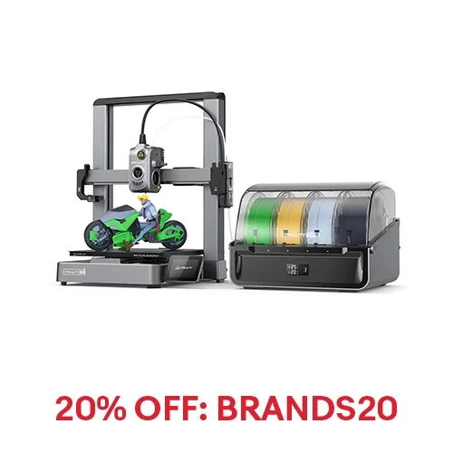 【Refurbished】Creality Hi Combo 3D Printer MultiColor Printing 500mm/s Speed