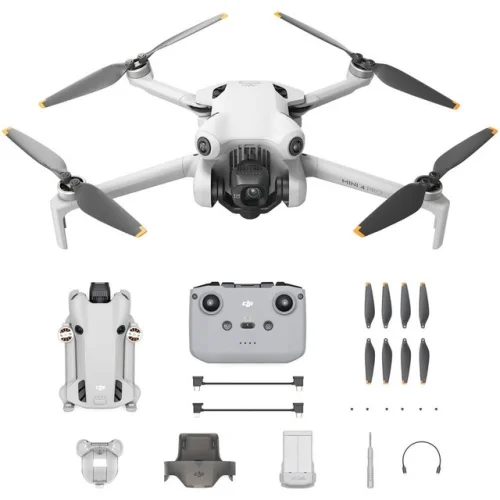 DJI Mini 4 Pro 4K HDR Folding Drone with RC-N2 Remote Kit
