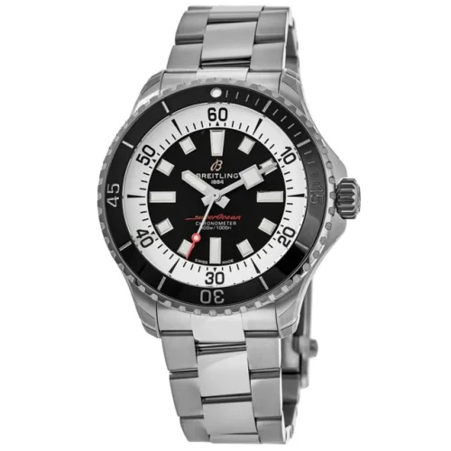 New Breitling Superocean Automatic 42 Black Dial Men's Watch A17375211B1A1