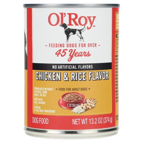 Ol' Roy Chicken and Rice Dinner Wet Dog Food, 13.2 oz Can