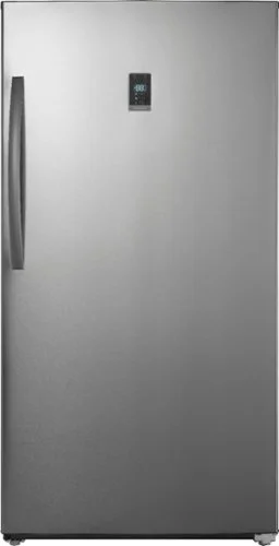 Insignia&trade; - 17 Cu. Ft. Garage Ready Convertible Upright Freezer with ENERGY STAR Certification - Stainless Steel