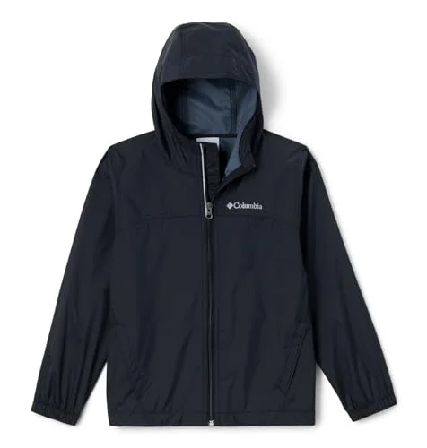 Columbia Youth Boys Glennaker Rain Jacket, 2024 Black, Large