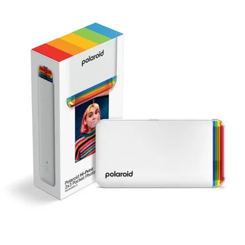 Polaroid - Hi-Print 2x3 Pocket Generation 2 Photo Printer - White