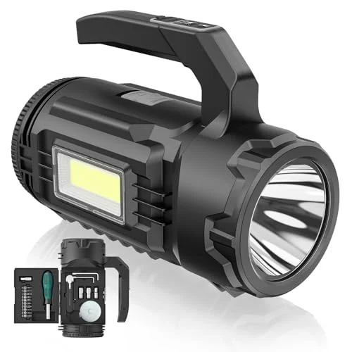 OGERY Rechargeable Flashlight, Multi-Tool Camping Lantern with 983LM