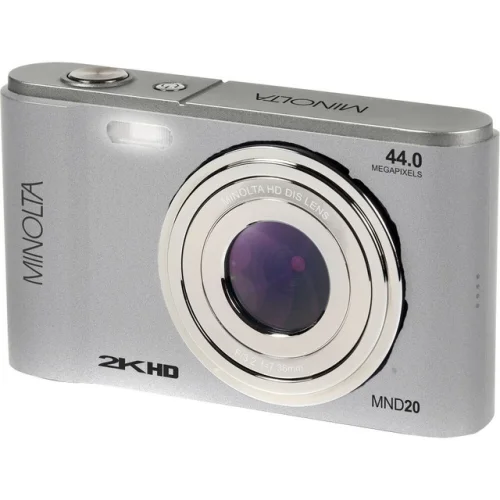 Minolta MND20 44 MP / 2.7K Ultra HD Digital Camera - Silver