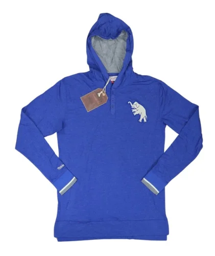 Mitchell & Ness Philadelphia Athletics A's Lightweight Men's Hooded Shirt NWT