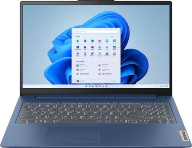 Lenovo - IdeaPad Slim 3 15.6" Full HD Laptop - AMD Ryzen 5 40 2025 - 8GB Memory- 256GB SSD - Abyss Blue