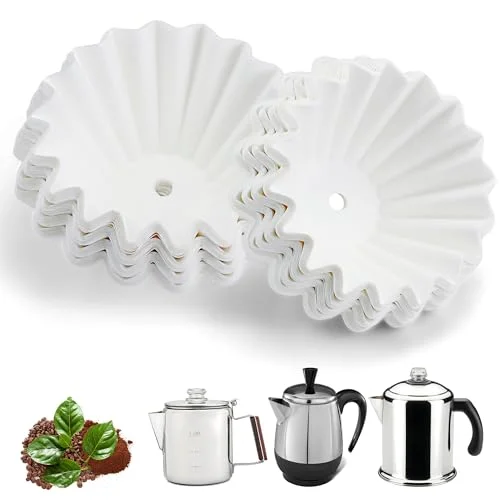 150 Pcs Percolator Filters for Farberware Coffee Percolator FCP240/Yosemite