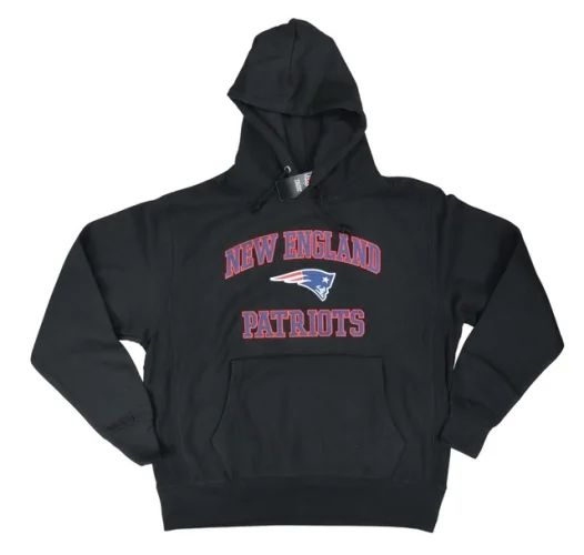 New England Patriots Big Tall NFL Apparel Kangaroo Pocket Hoodie Sweatshirt NWT