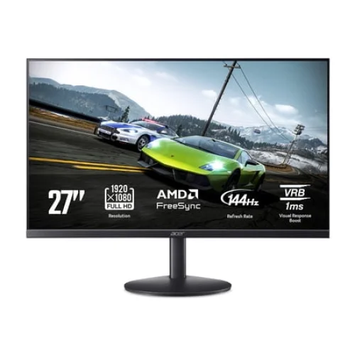 Acer 27" Full HD (1920 x 1080) Gaming Monitor, AMD FreeSync Technology, 144Hz, 1ms (VRB), sRGB 99%, Black, SA273 P0bi
