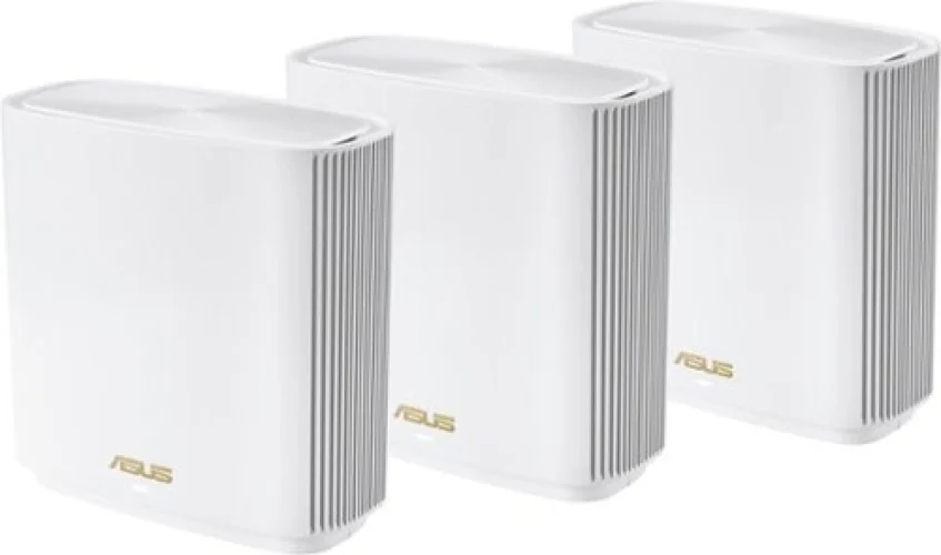 ASUS - ZenWiFi AXE7800 Tri-Band Mesh Wi-Fi 6E System (3-Pack) - White
