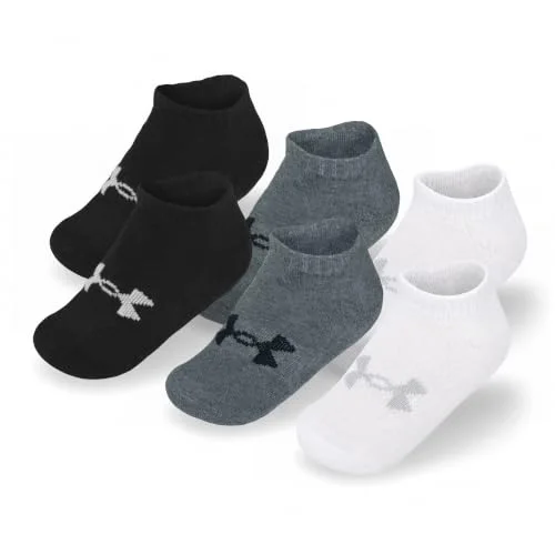 Under Armour Boys Multi Pack Low Cut Sock, Grey Low Cut, 2-4T US