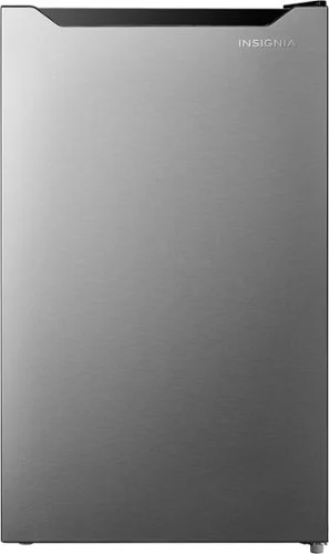 Insignia&trade; - 4.4 Cu. Ft. Mini Fridge with Door Storage and ENERGY STAR Certification - Stainless Steel