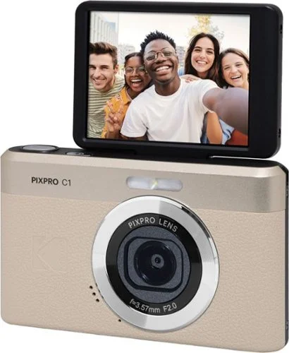 Kodak - PIXPRO C1 Digital Camera - Tan