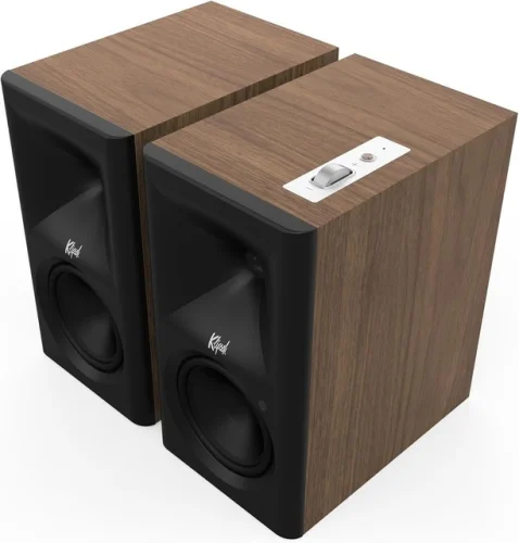 Klipsch The Fives II Dolby Atmos 5.25" Powered Speakers - Walnut (Pair)