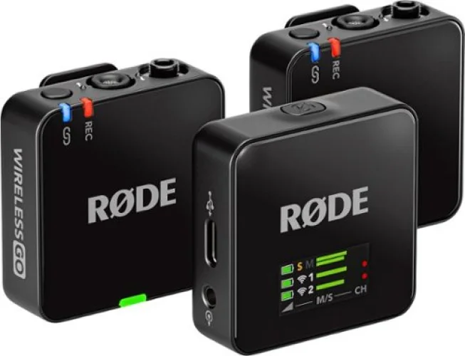 R&Oslash;DE - WIRELESS GO (GEN 3) Compact Wireless Microphone System - Black