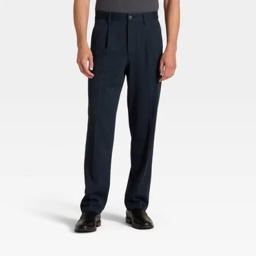 Men Plaid Dress Trousers - Goodfellow & Co