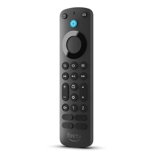 Amazon - Alexa Voice Remote Pro for Fire TV (does not include FireTV stick) with remote finder, TV controls, and backlit buttons - Black