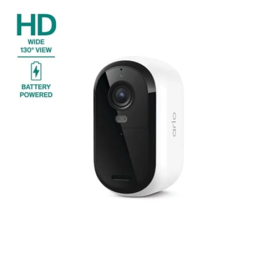 Arlo Essential Security Camera 1080p HD (3rd Gen, 2025 Release) - Wireless Outdoor Camera, Battery Powered, 1-Cam