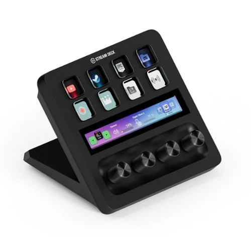 Elgato - Stream Deck + Studio Controller with customizable touch strip and dials - Black