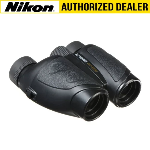 Nikon 12x25 Travelite Binoculars Refurbished Optics (Black)