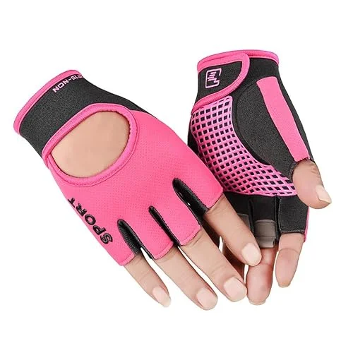 Men & Women Workout Gloves Breathable Fitness Gloves Weight Lifting Gym