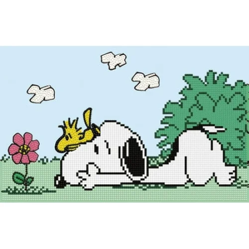 DIAMOND DOTZ&reg; My Pal Woodstock Special Edition Diamond Painting Kit
