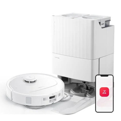 Roborock Qrevo MaxV Vacuum Cleaner,FlexiArm Edge Mop,Warm Air Drying - Certified