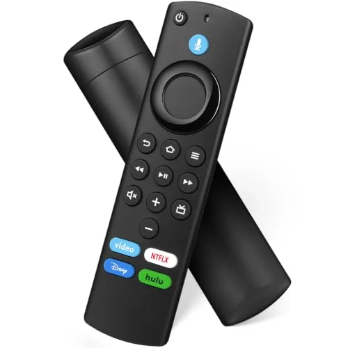 Replacement Fire Stick Remote Fit for Fire Smart TV Cube/FireStick, Fire Smart TV 3rd Gen/Fire Stick Lite/HD/FireStick 4K Max/4K, Fit for All Hisense, TCL, Insignia-Toshiba-Pioneer TV