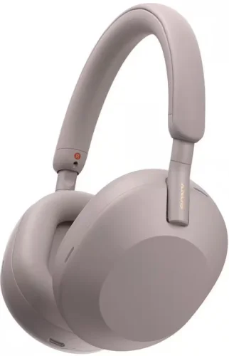 SONY WH1000XM5/P Premium Noise Cancelling Wireless Headphones - Smoky Pink