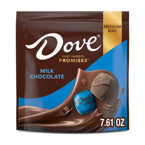 Dove Promises Milk Chocolate Candy - 7.61 oz Candy Bag