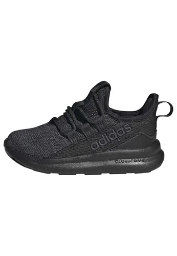 adidas Unisex-Baby Lite Racer Adapt 8.0, BlackBlackCarbon, 10