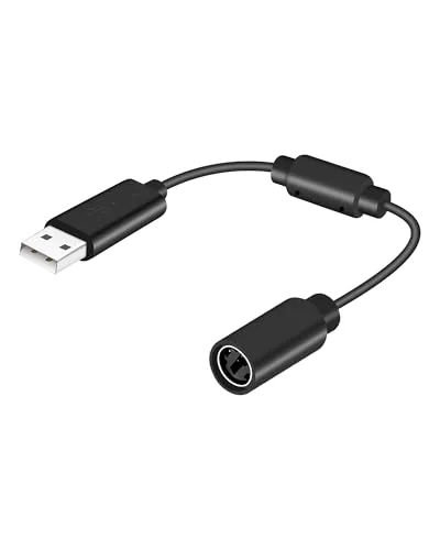 USB Breakaway Cable for Logitech G920 G923 G27 G29, Xbox 360 Controller, 458 Spider - Guitar Hero Rock Band RockSmith Adapter
