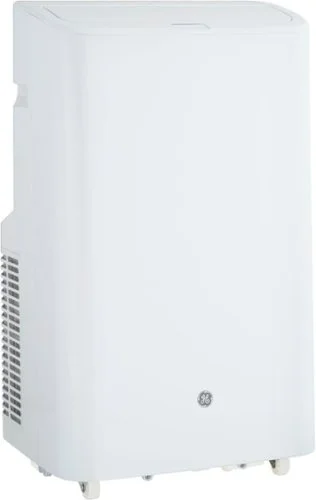 GE - 350 Sq. Ft. 8,500 BTU Smart Portable Air Conditioner - White