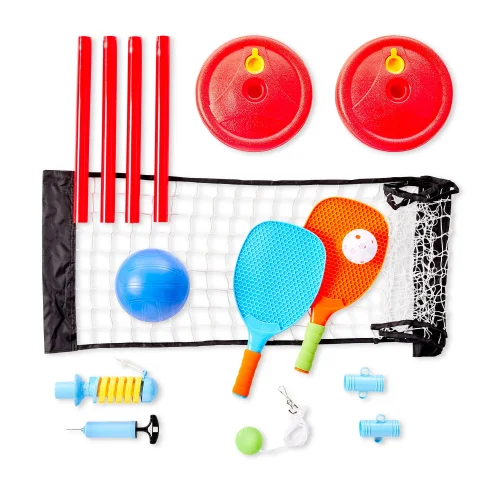 Play Day 3-in-1 Outdoor Game Set, 7 Pieces, Ages 3+