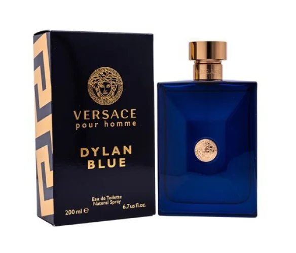 Versace Pour Homme Dylan Blue by Versace 6.7 oz EDT Cologne for Men New In Box